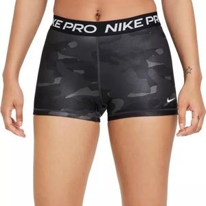 NEW NIKE PRO Camo Shorts | 3” | XL
